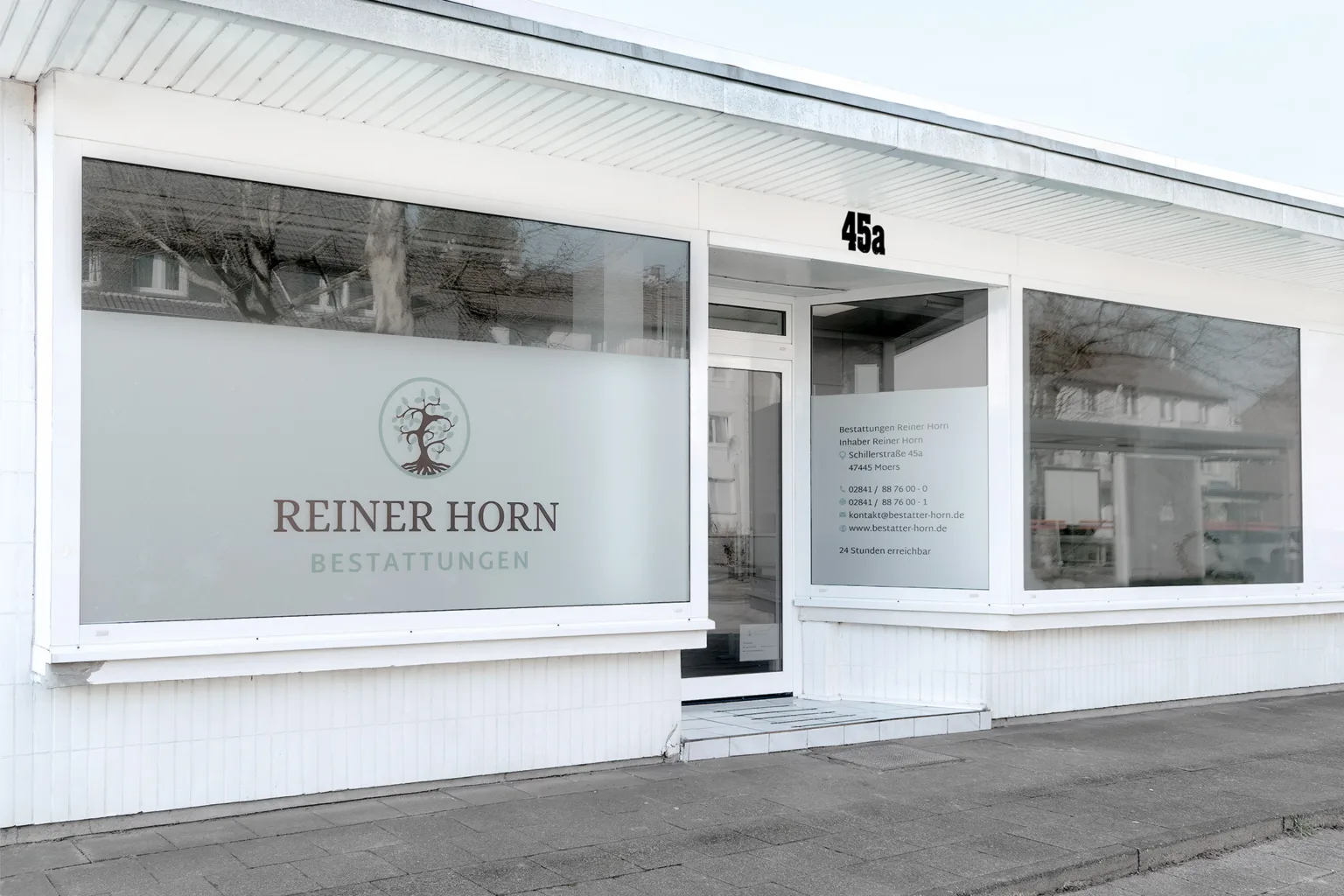 Außenansicht Reiner Horn Bestatter