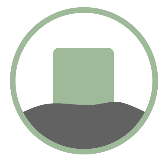 Erdbestattung Icon