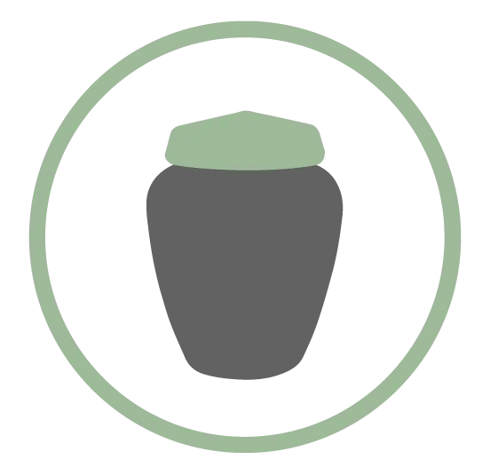 Feuerbestattung Icon
